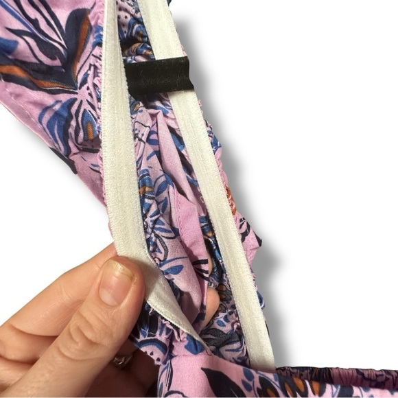 J. Crew Factory Square Neck Smocked Floral Dress Size 8 - Picture 14 of 16